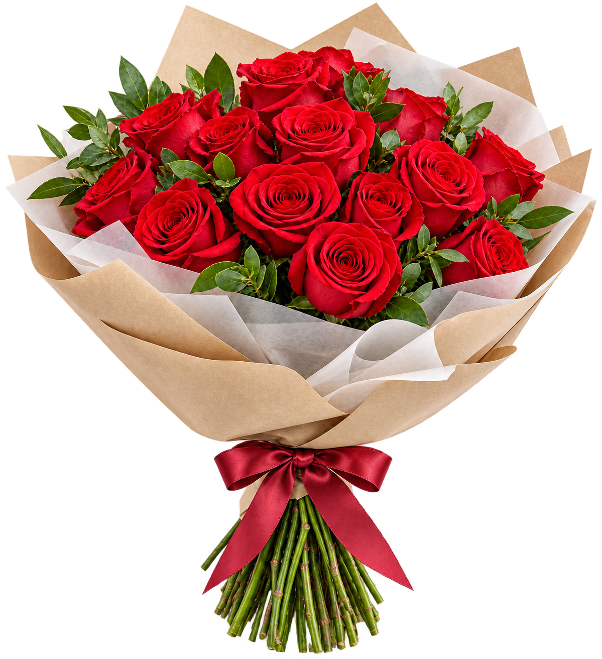 Red rose bouquet
